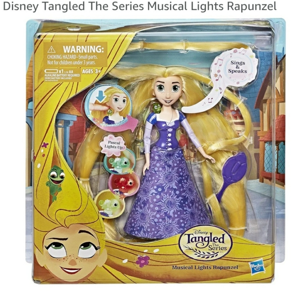 Disney Tangled Musical Lights Rapunzel Doll!!!